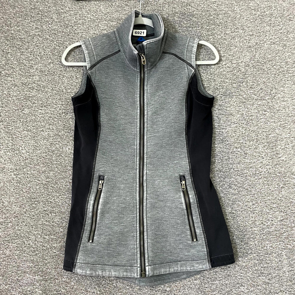 Kuhl Women’s Size XS Gray Full Zip Polyester Projeckt Outerwear Vest